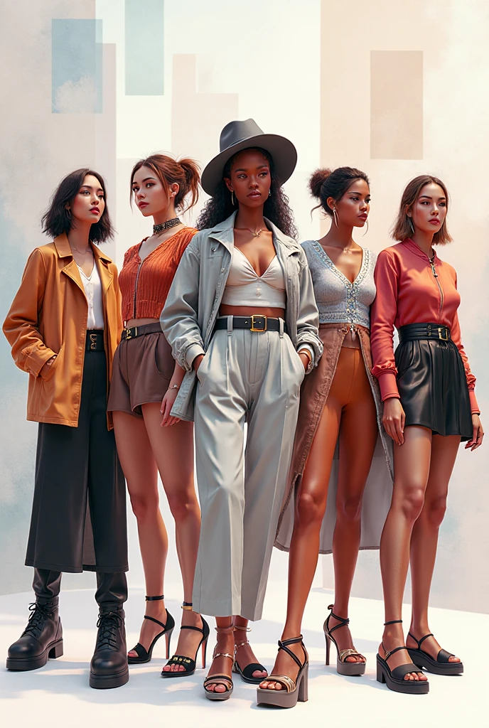 Help me with different styles of women's clothing