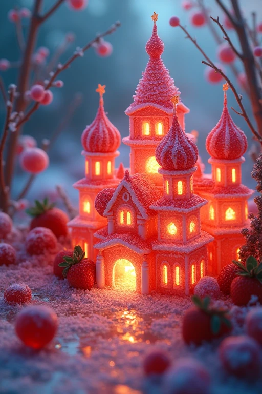 Jelly. art photo. macro photography,depth of field. rich colors