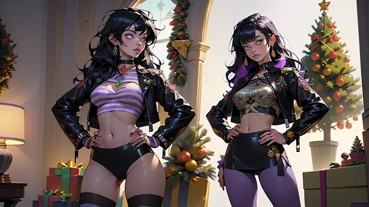 goth girl,1girl,((extremely cute and beautiful black haired anime goth girl)),((())),(large breasts:1.2),((((black wavy hair:1.3...