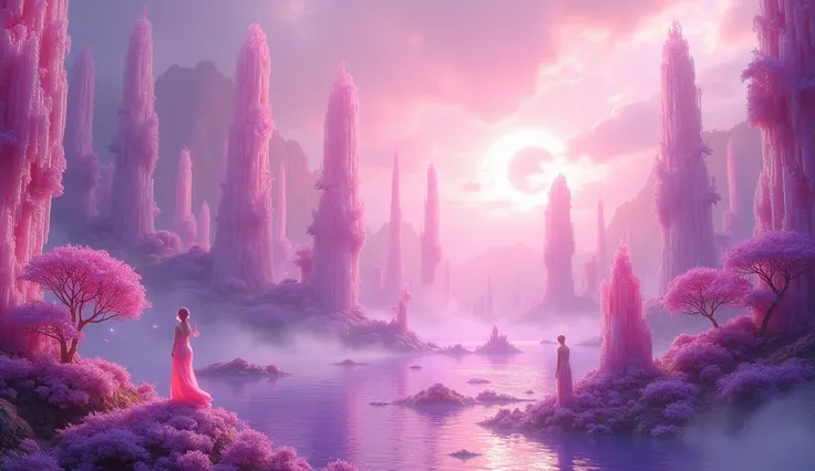 pink and purple wonderland