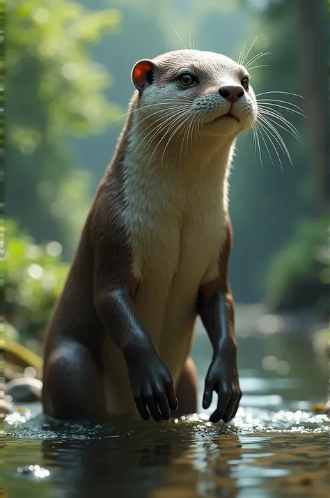 Semi-human otter