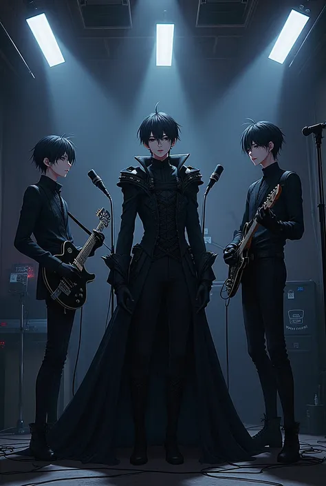 　band　dark　anime　male　Idol　Recording Studio　rock　Japan　Gothic