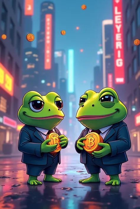 Pepe ve btc- eth adamla cesur