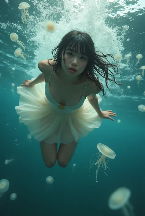 (32K:1.9, Highest quality, masterpiece, Ultra-high resolution), Professional camera work:1.6, Very detailedな肌と顔の質感:1.3, Glamour ...