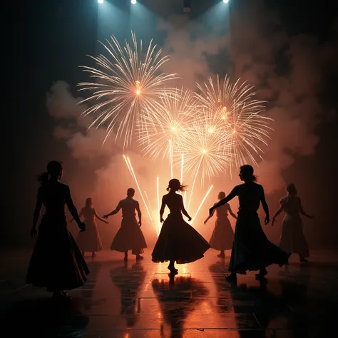 Fireworks, in ShadowySymphony, performing with the powerful and expressive moving shadows, as the enchanting, mesmerizing, theat...