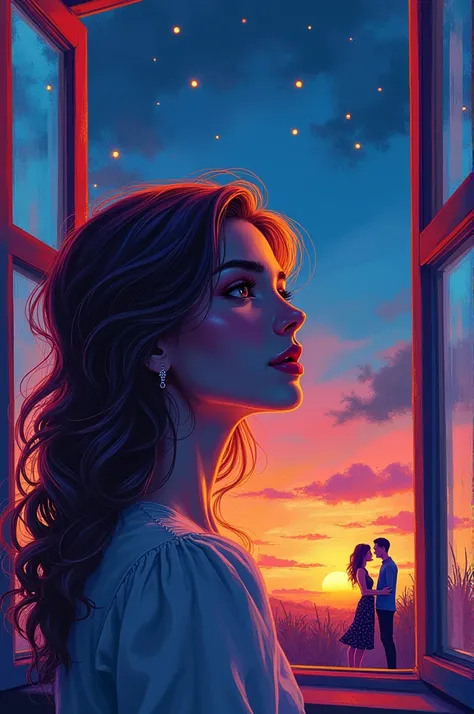 Hello i need profile picture for my Art page name ARTISTIC, use rainbow colors brush strokes and a beautiful figurative women pa...