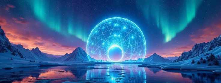 A fusion of holograms and Aurora Vision, a huge planetarium-like structure that projects beautiful scenery in 360 degrees, the b...
