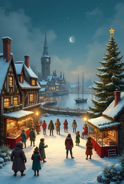 Christmas customs port