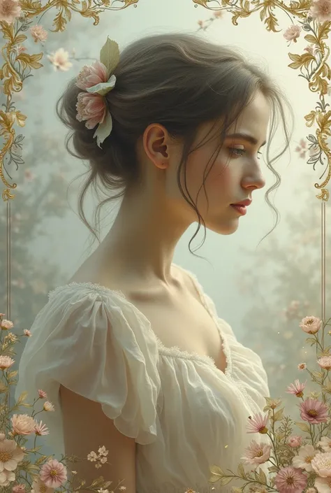 Image for the cover of the book  "Whispers from a Heart :  Diary of an Unrevealed Passion",  book cover image with a poetic and ...