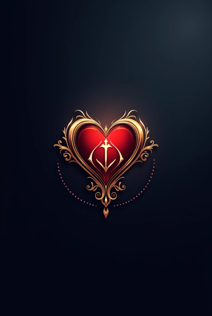 Create an image for online casino gaming logo,write beautiful qoute line in the right corner of the image 