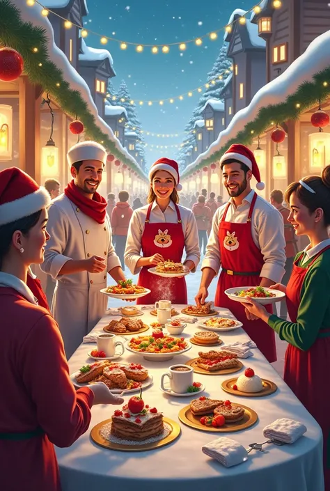 New horizon cattaring service x mas wishing 
