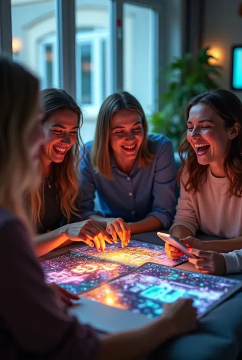 People laughing about pictures they asked ai to generate for them