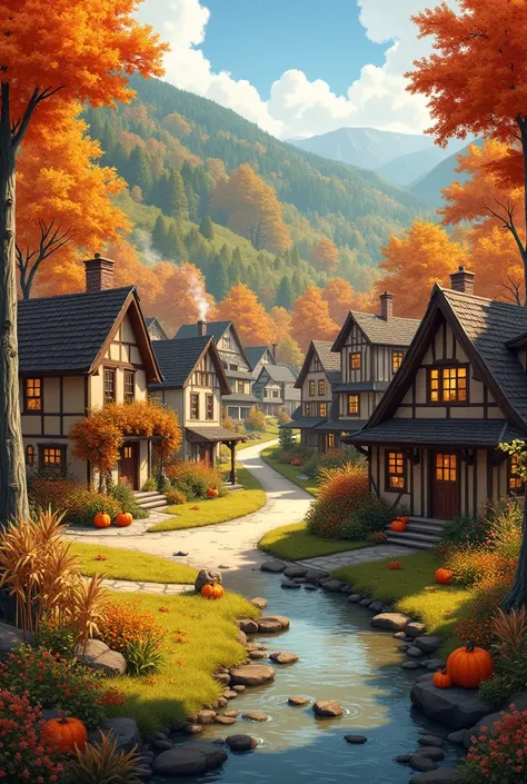 Falls season village
