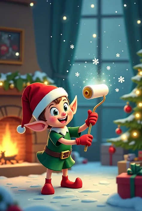 Funny wishes for xmas with lint roller from 3m company 