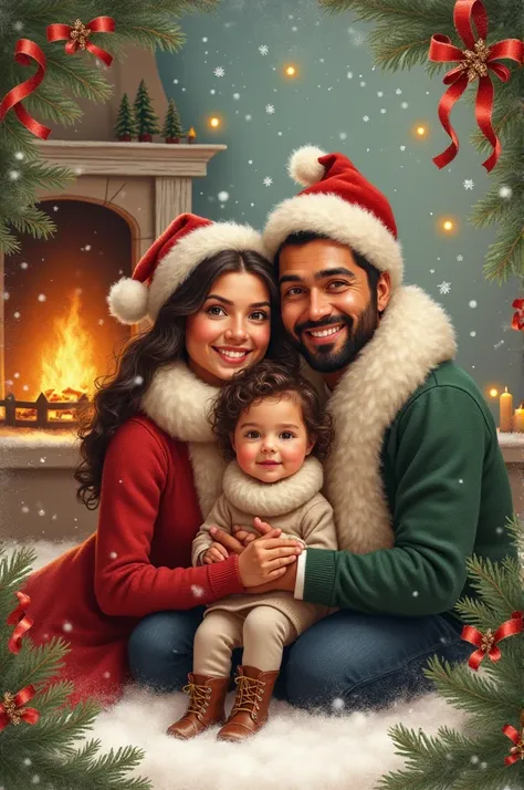  Make a Christmas card from Ing.. Obed Martínez and Familiares 