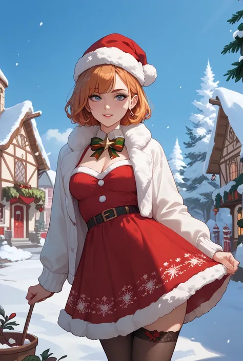  Christmas village,snow,
