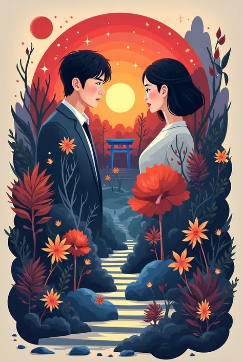
1. Main Theme:
The design is for a Telegram channel profile picture, named "Dorama World", showcasing a variety of Korean conte...