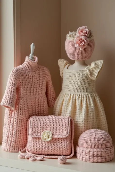 I want to create few pics about crochet work on different things. Stylish and attractive handmade items like gloves bags,pencil ...