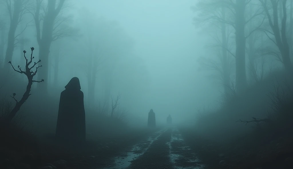 Foggy, mysterious environment