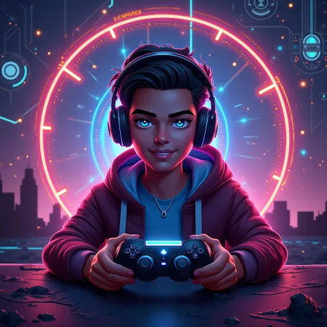 Instagram ke liye ek DP gaming design karo username. ranjit_gamer78