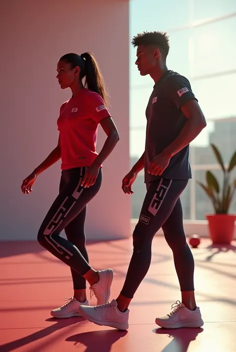 create 3d animation video for sports clothing brand with compny name osprez international on cloth attractive video please to at...