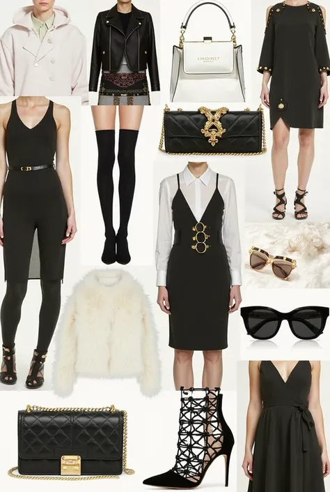 Color Palette: A mix of black, gold, and white. Black and gold exude luxury and sophistication, while white can provide balance ...