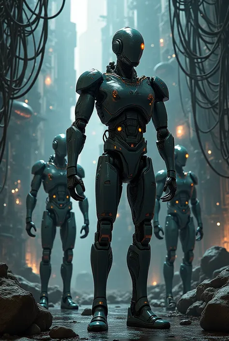 Hyperconnected cyborgs tend to be bellicose and do not allow restrictions on their communication.