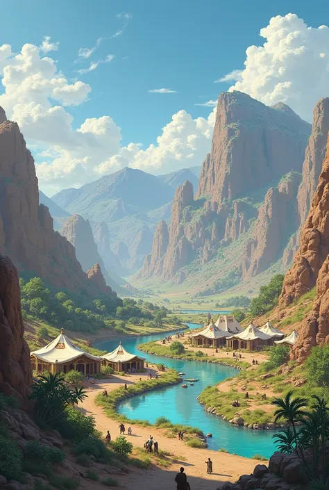 Nahlah Valley,  arabic 500 AD