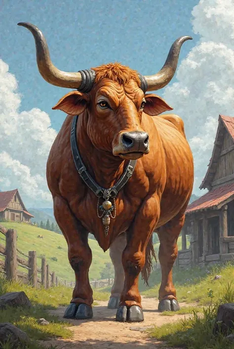 Transform into an ox 