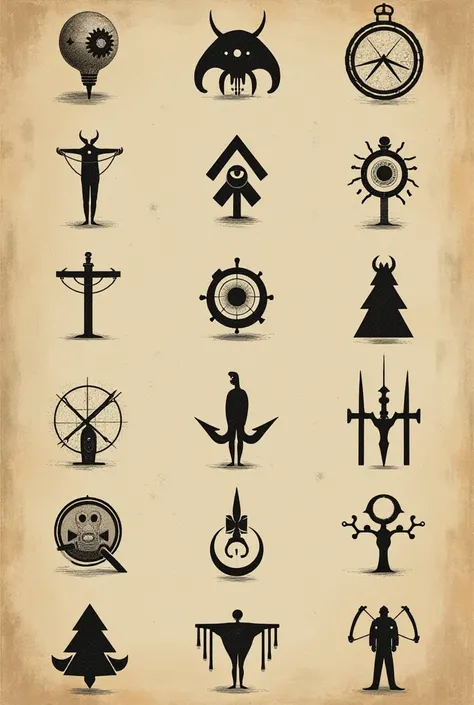 Pictograms off limits to anyone other than those involved