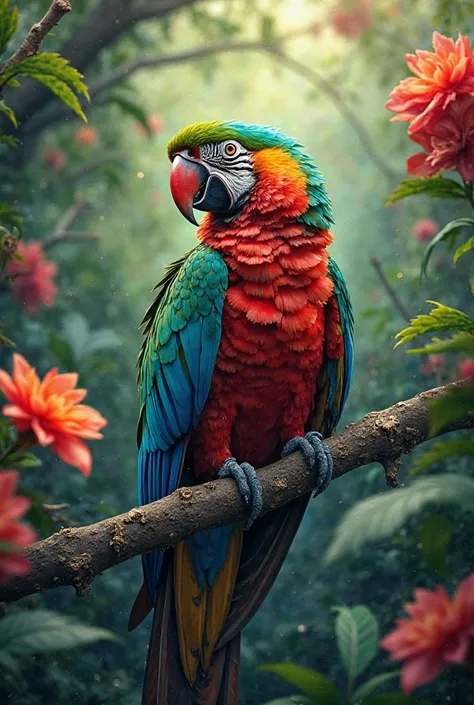 Parrot exotic cover art