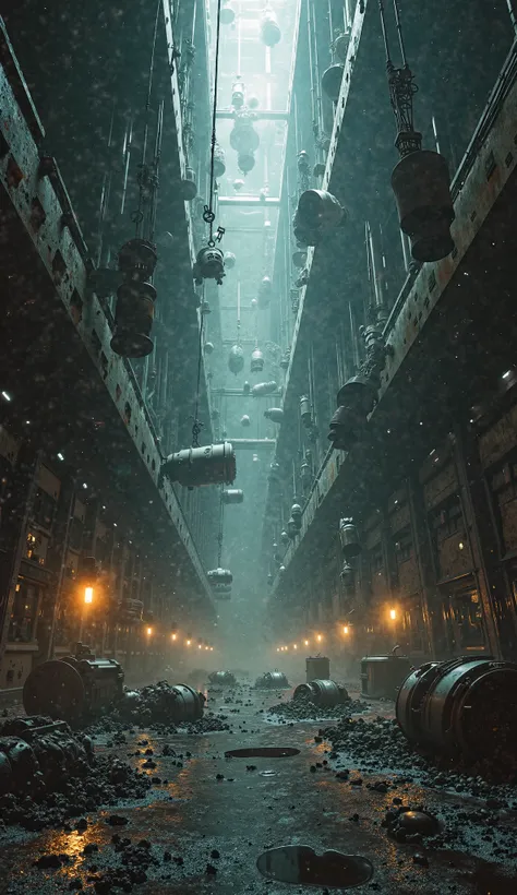 "third-person immersive shot", low-angle perspective, ultra-detailed, cinematic horror lighting, eerie volumetric fog, hyper-rea...