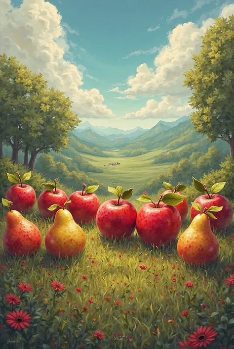Les pommes et les poires font une alliance pour combattre les Russes