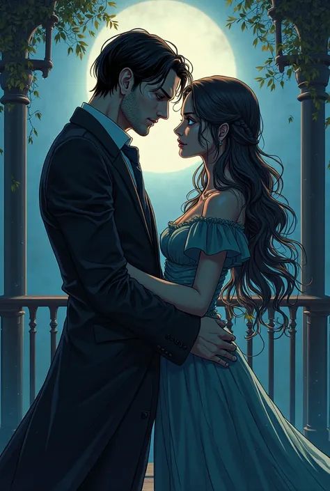 Make me some beautiful anime line art, do Bruce Wayne beijando Boa Hancock do anime One Pice.