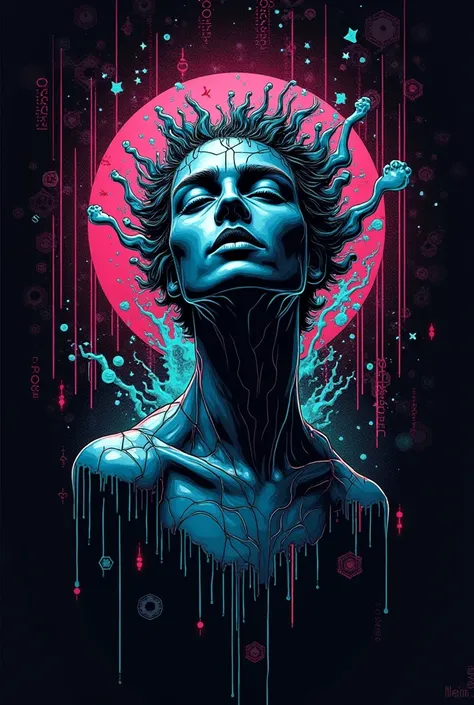 Create a logo "Psycho Digital World"