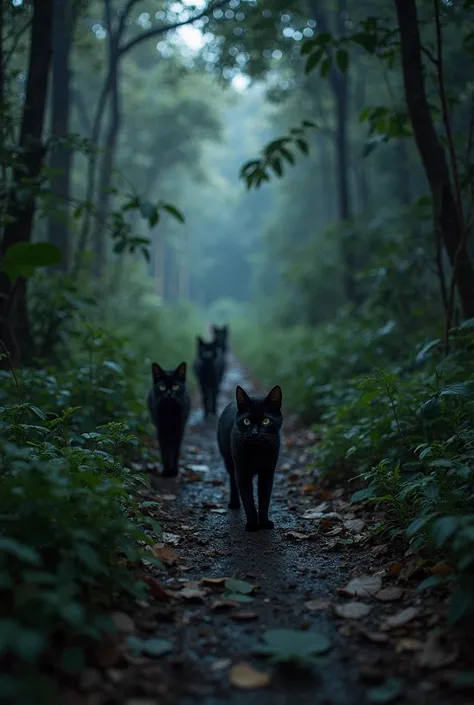 Under the cover of darkness, a team of stealthy black cats moves silently through the jungle, scouting a terrorist hideout hidde...