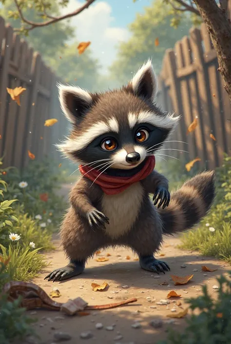 Rocky the racoon traps