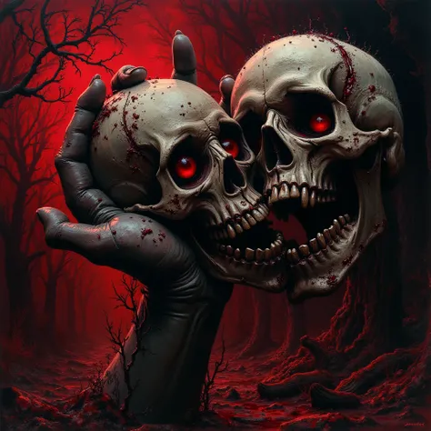 The cover art for the EP  was created by artist Mark Riddick. Riddick is known for his dark and detailed style, with macabre and...