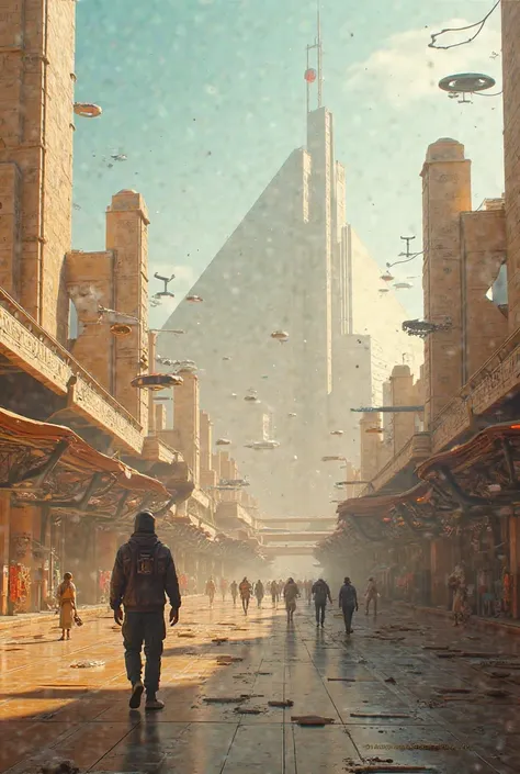 A video of a future Egypt after the discovery of the anti-substance 