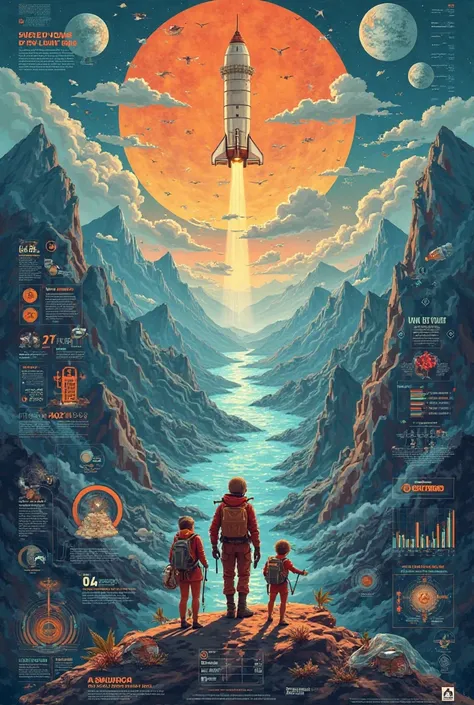an infographic about exploration  