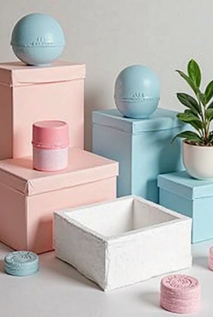  sales page cover photo of disposable products with foam box, paper boxes and plastic products