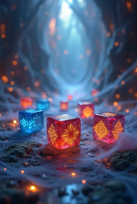 background magic wallpaper dice