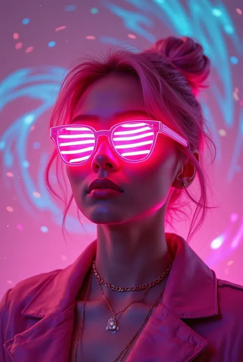 Make me a TikTok profile. My id name is pink glow official