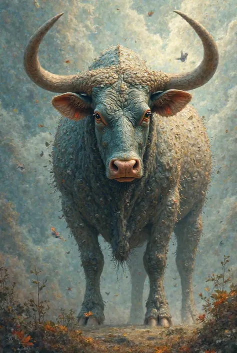 Image: bull surrealistic fantasy