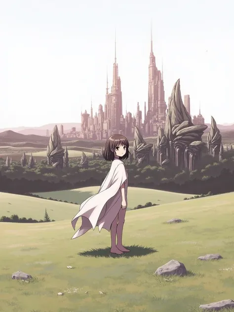 In the Nausicaä style of the Valley of the Wind