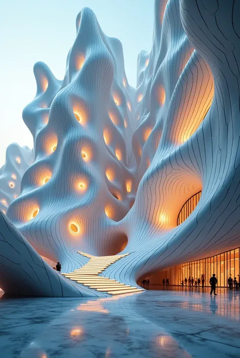 buildings like sound wave