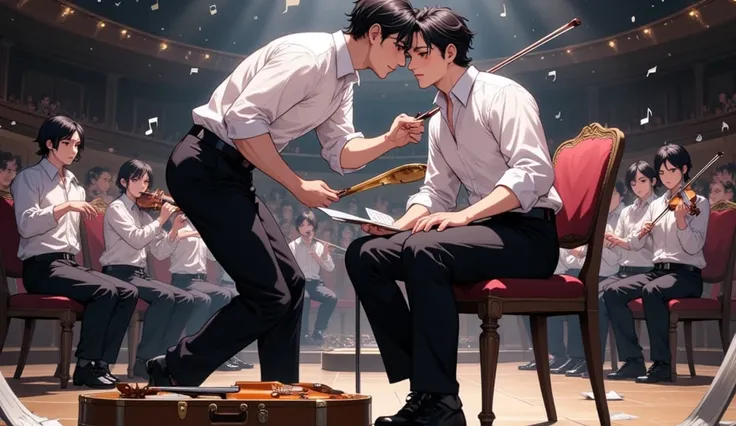 High-definition image quality, 8K, masterful composition, professional cinematic lighting, beautiful manhwa art style.

In a gra...