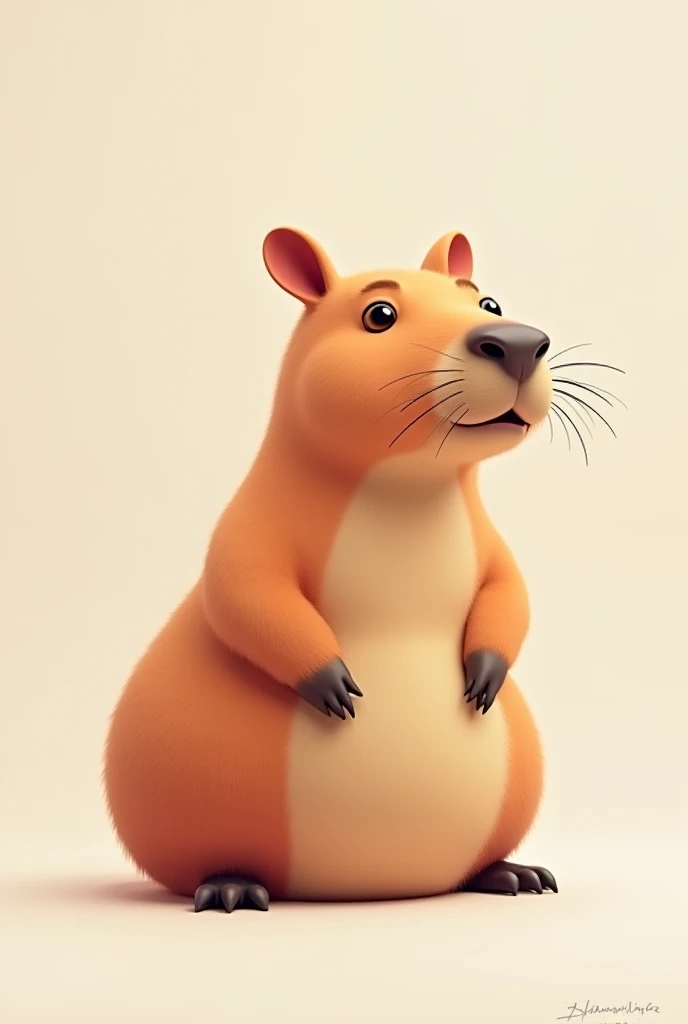 A capybara for a makeup store 