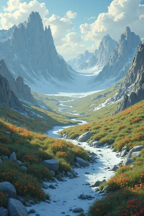 Il y a dans ce grand désert de glace,
la mort de chaque êtres vivants,
Il y a dans cette grande prairies chaude,
la vie de chaqu...