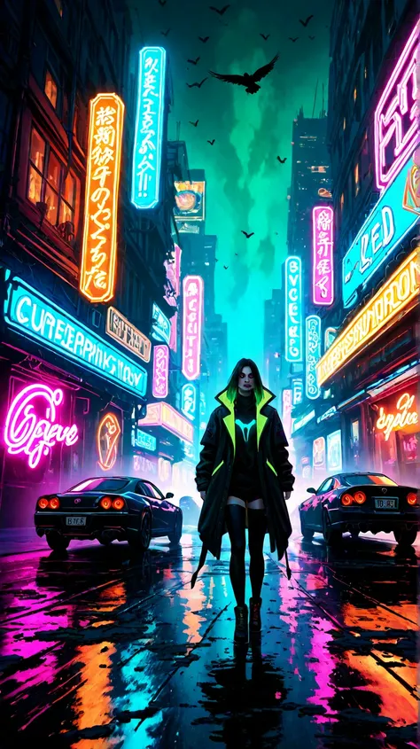 
Subject: "A futuristic cityscape at night with towering skyscrapers and flying cars." 「 Night Future City、Towering Skyscrapers ...